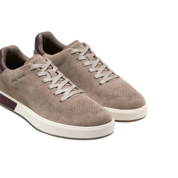 Cole Haan Men's GrandPrø Angleace Sneakers - Irish Coffee - Picture 3 of 6